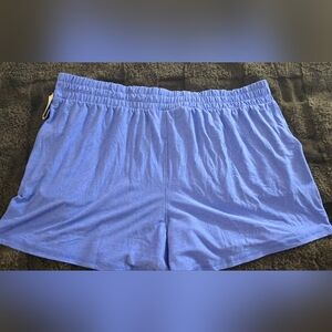 Athletic Works Women's Blue Athletic Shorts
